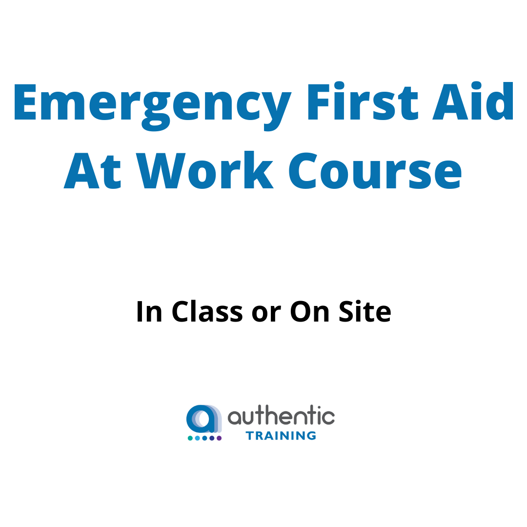 Emergency First Aid At Work Course